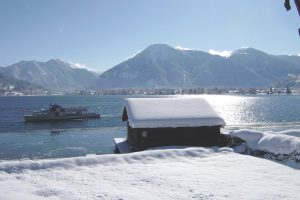 Tegernsee im Schnee