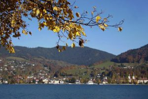 Blick zum Kloster Tegernsee
