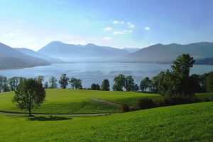 Der Tegernsee von Kaltenbrunn aus